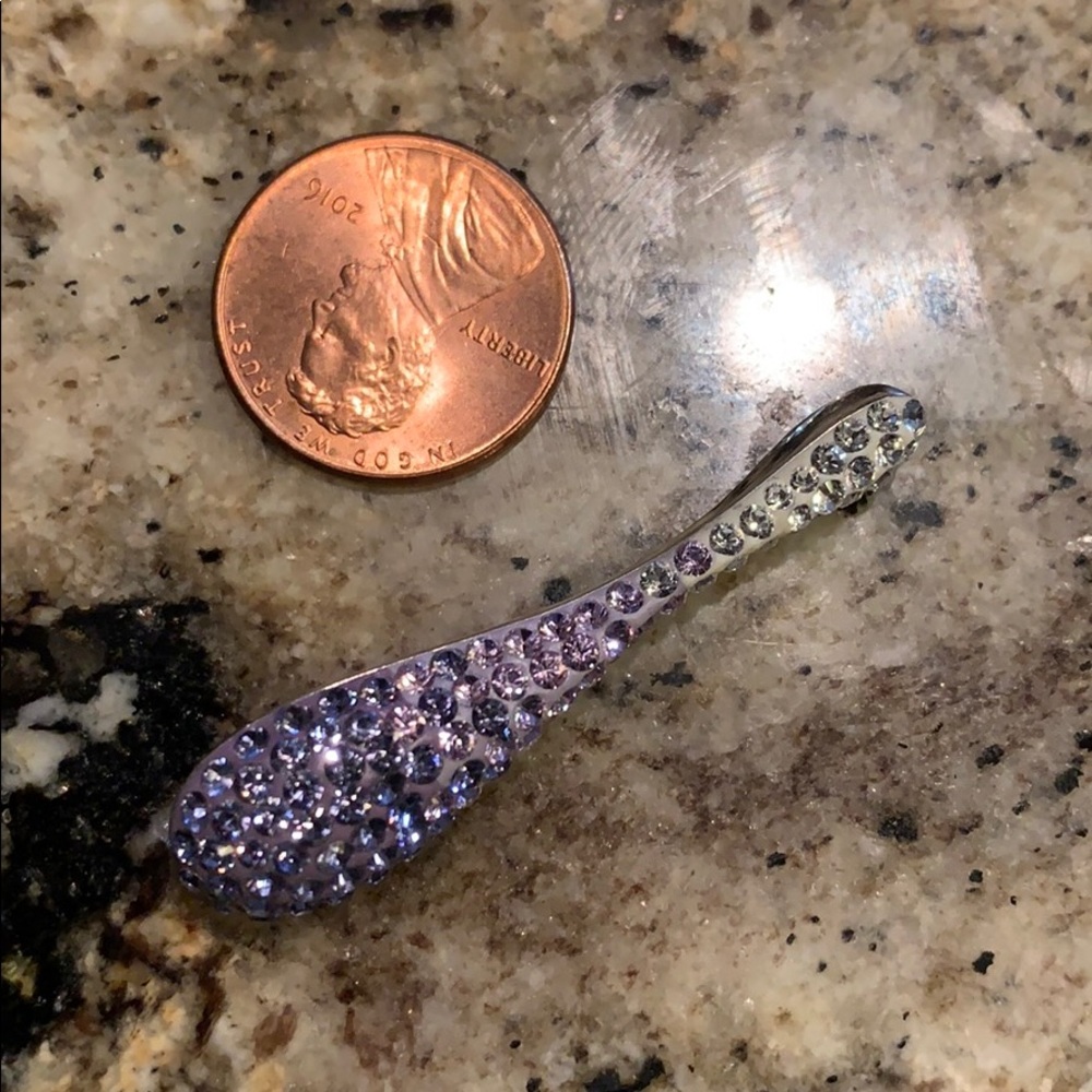 .925 sterling silver pendant.